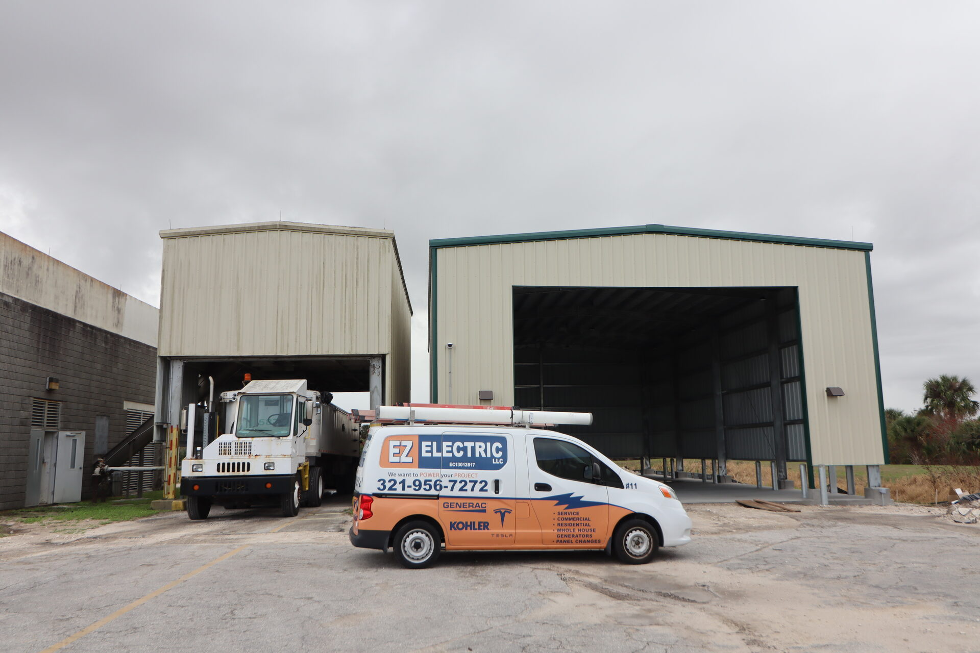 New construction warehouse project